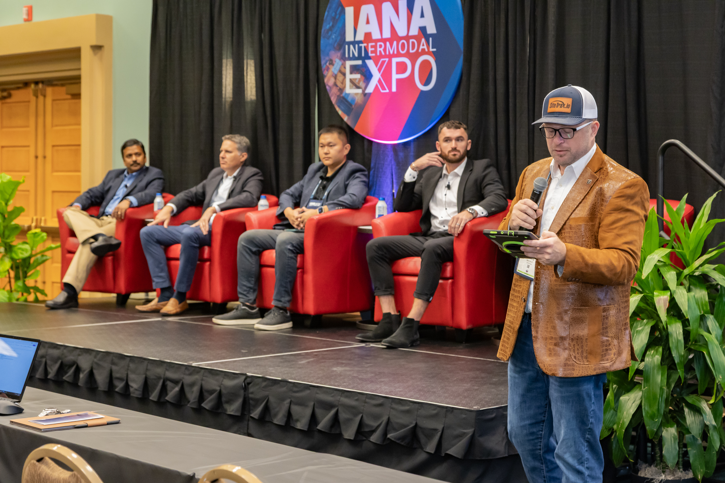 Field operations at an industrial site